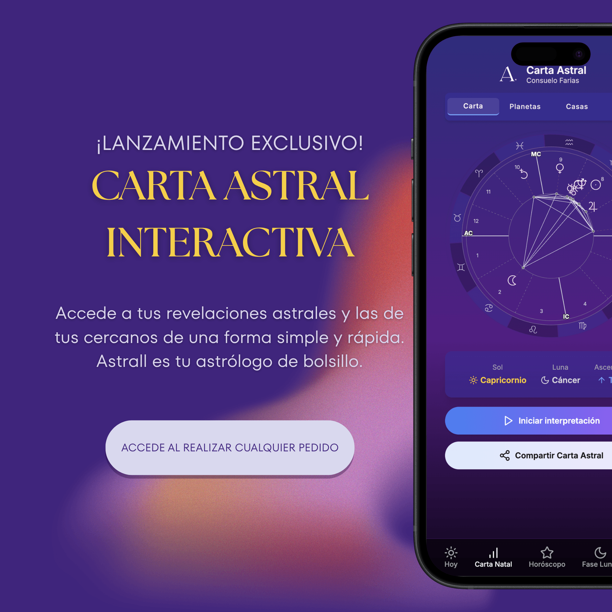 Pack Carta Astral - Interpretación General + Amor - imagen 3